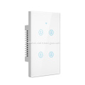 US 4 Gang Wifi Control Wall Light Switch